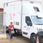 Unidade móvel de mamagrafias no combate ao câncer de mama / Fonte: Divulgação